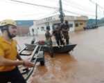 Asistencia a pobladores de Limpio afectados por intensas lluvias