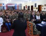 Charla sobre prevención de VIH en el COMIM