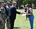 Clausura del Curso Nacional de Defensa QBRN-E
