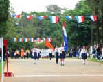 Homenaje a los próceres de la patria en Yegros