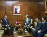 Ministro recibió en audiencia al Embajador de Taiwán